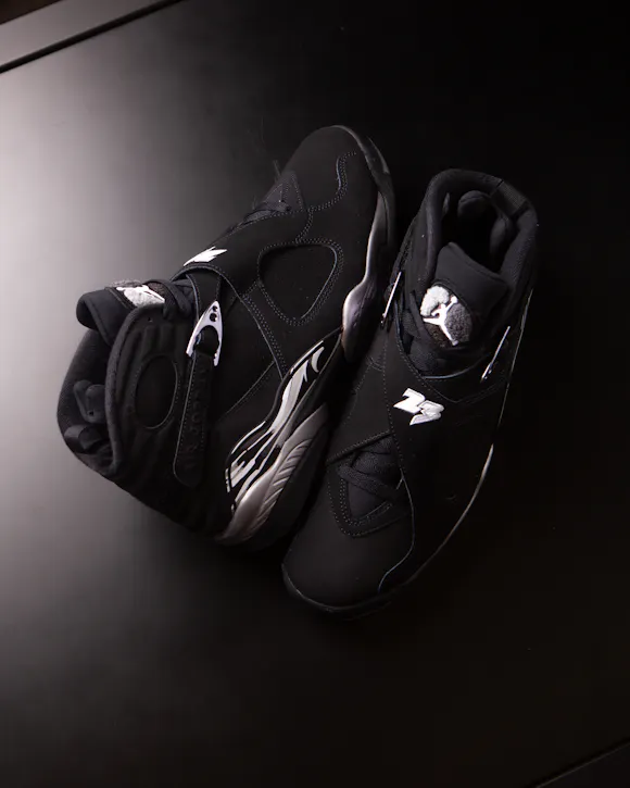 Hero image for Air Jordan 8 'Chrome'
