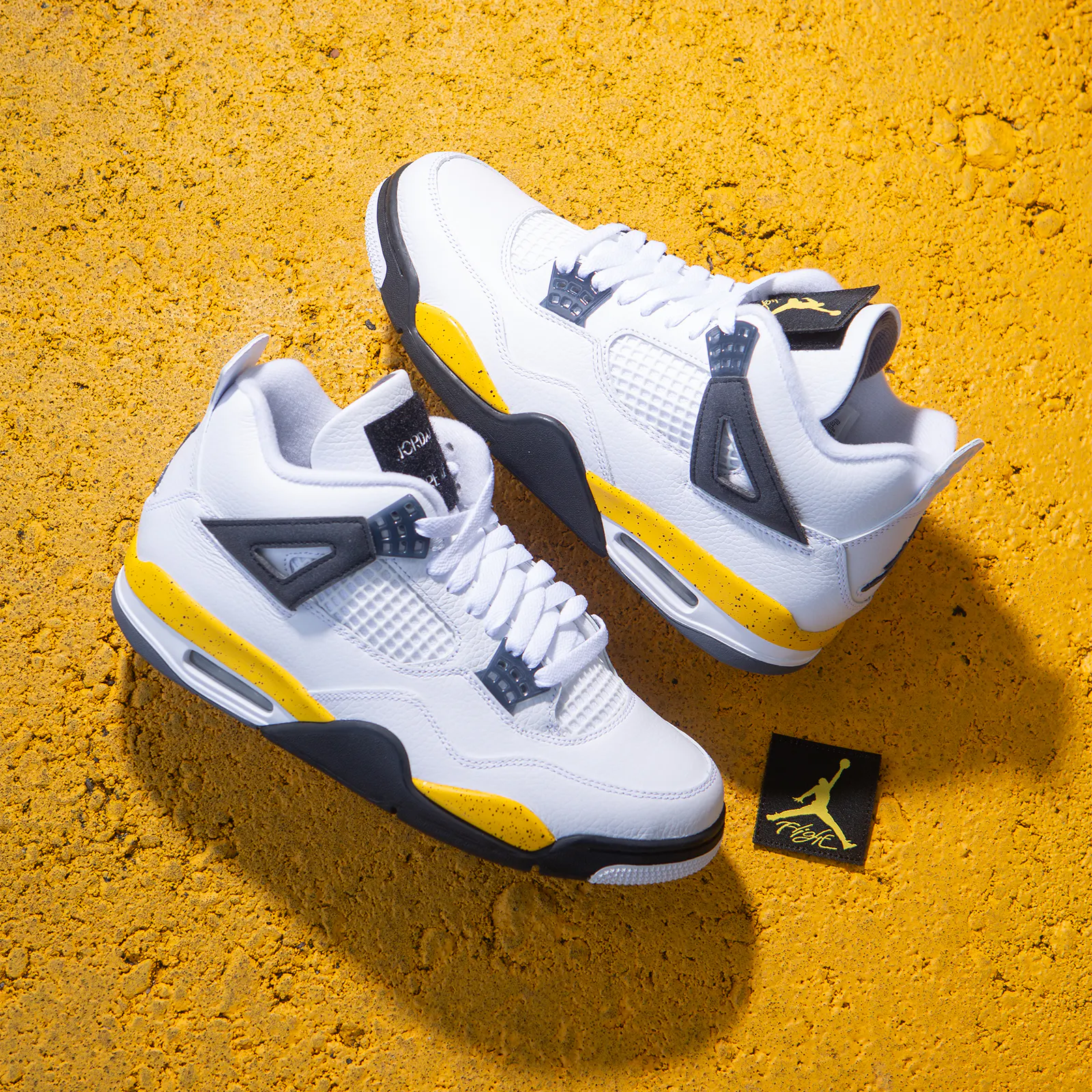 Image of 'Tour Yellow' Jordan 4