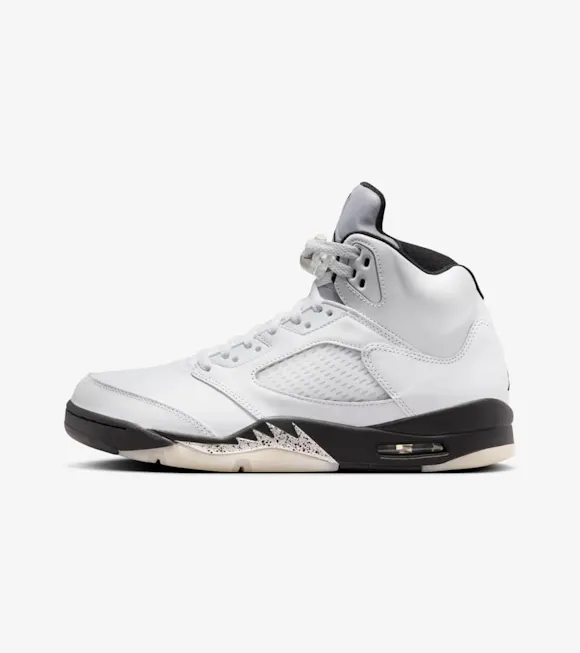 Hero image for Air Jordan 5 White and Black