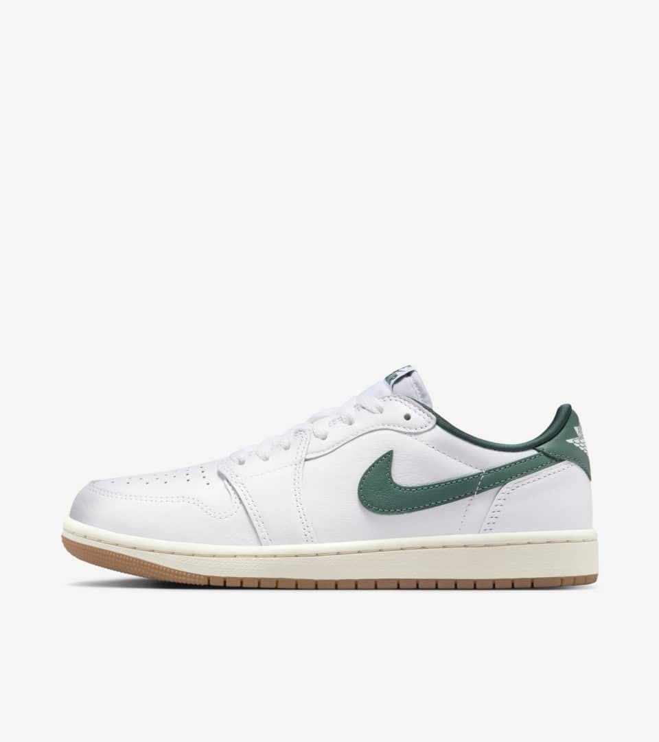 Green air jordan 1 low best sale