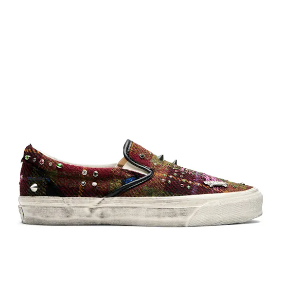 Hero image for Vans LX Classic Slip-On 98 Harris Tweed 'RED/M'