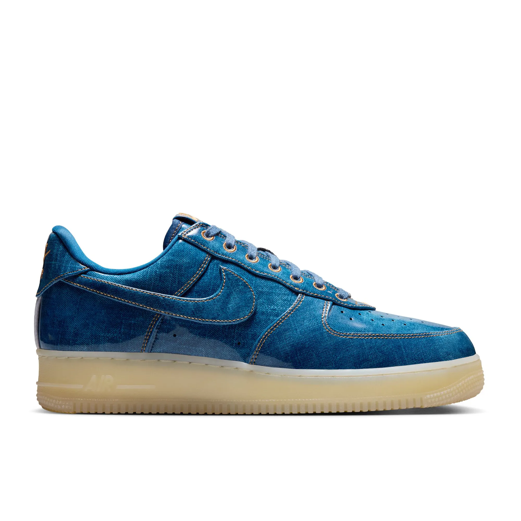Image of Nike Air Force 1 Retro 'Patent Denim' 