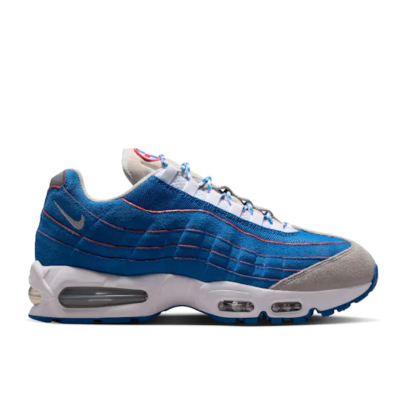 Hero image for Nike Air Max 95 Big Bubble 'Blue Sapphire and Action Red'