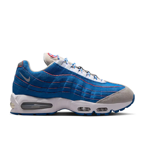 Hero image for Nike Air Max 95 Big Bubble 'Blue Sapphire and Action Red'