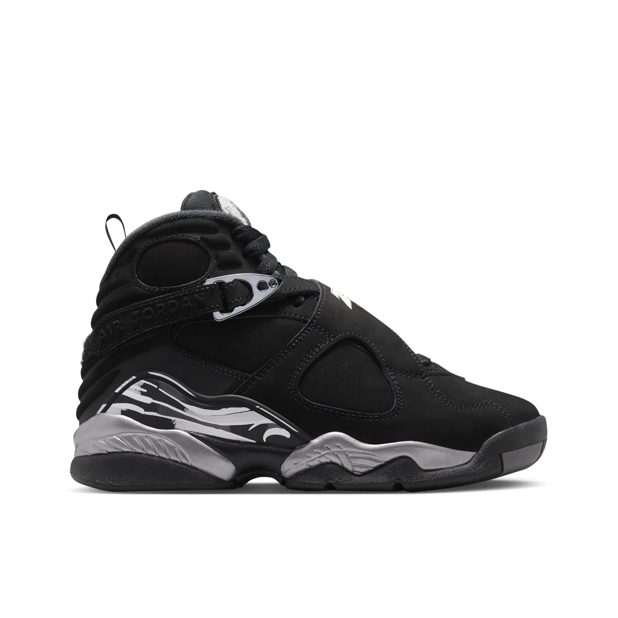 Image of Grade School Air Jordan 8 Retro 'Chrome' 