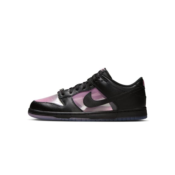 Hero image for Nike Dunk Low Retro Premium 'Black and Pink Rise' Shoes