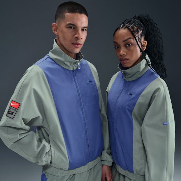 Hero image for Nike x Patta Track Jacket 'Particle Grey/Sapphire'