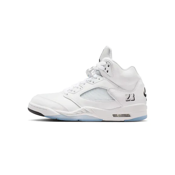 Hero image for Air Jordan 5 Retro 'White/Black/Metallic Silver'
