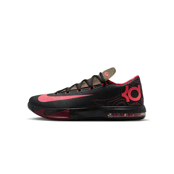 Hero image for Nike KD VI 'Black/Atomic Red'