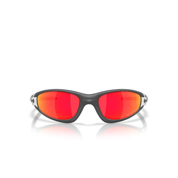 Hero image for Oakley x Brain Dead Straight Jacket 99 'Matte Dark Grey w/ Prizm Ruby'