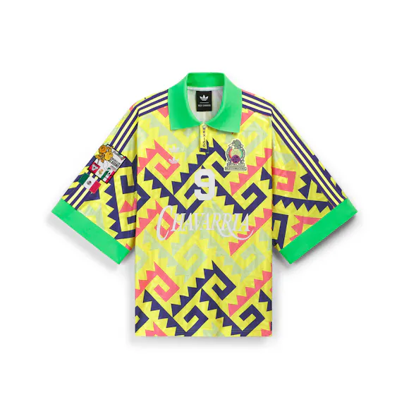 Hero image for adidas x Willy Chavarria AOP Jersey 'Lemon'