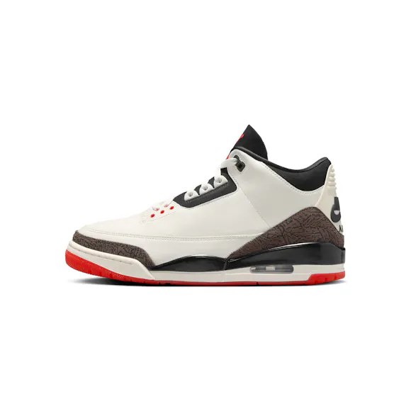 Hero image for Air Jordan 3 Retro 'Sail/Black/University Red'