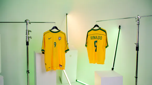 Hero image for Brazil 1998 Reissue #Ronaldo9