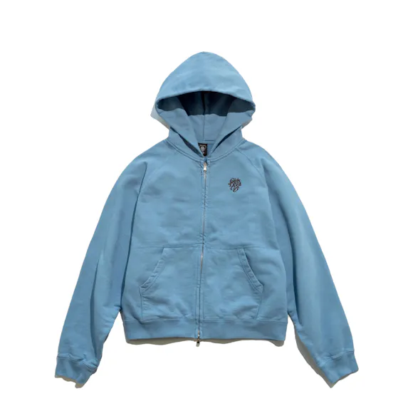 Hero image for BLUE GIRLS DON'T CRY ZIP UP HOODIE