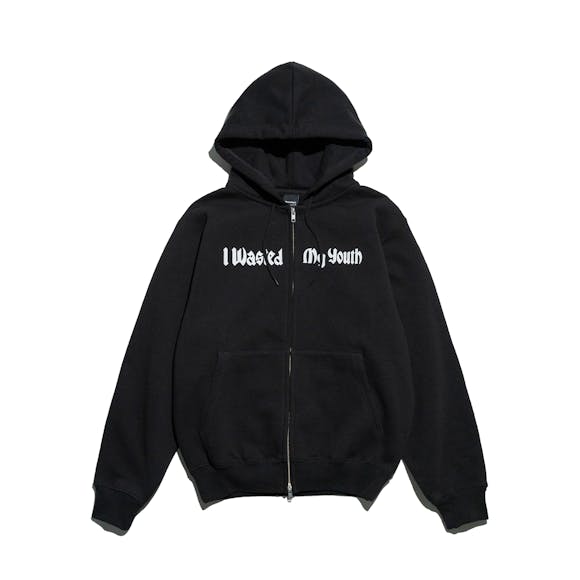 Hero image for BLACK WASTED YOUTH IWMY ZIP UP HOODIE