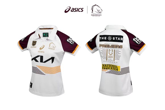 Hero image for ASICS Australia | BRISBANE BRONCOS PREMIERS JERSEY WOMENS