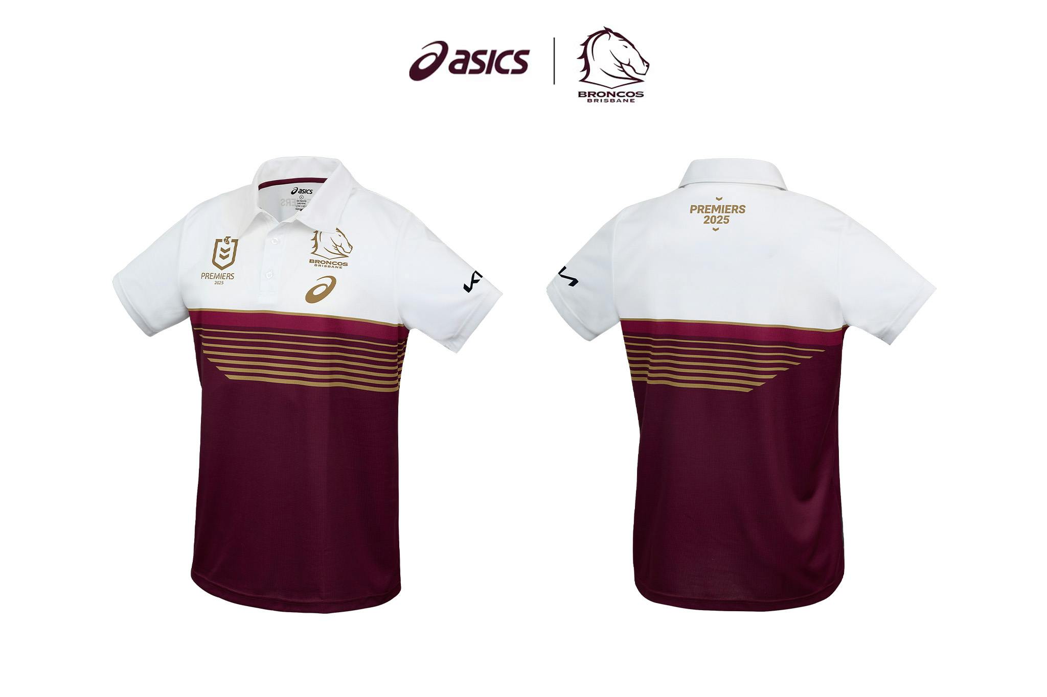 Hero image for ASICS Australia | BRISBANE BRONCOS PREMIERS POLO MENS