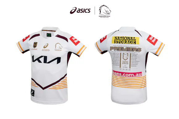 Hero image for ASICS Australia | BRISBANE BRONCOS NRLW PREMIERS JERSEY YOUTH