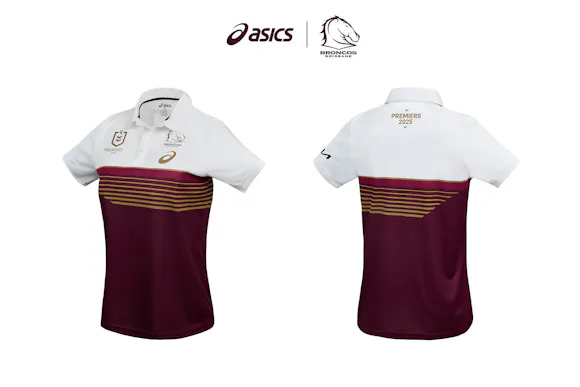 Hero image for ASICS Australia | BRISBANE BRONCOS PREMIERS POLO WOMENS