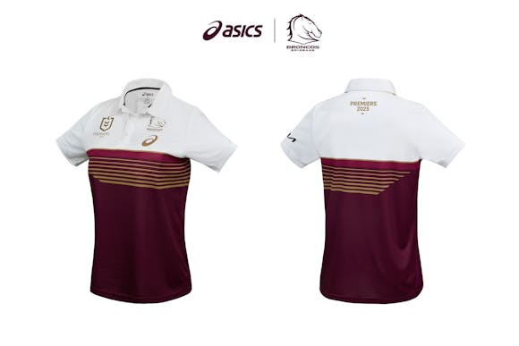 Hero image for ASICS Australia | BRISBANE BRONCOS PREMIERS POLO WOMENS