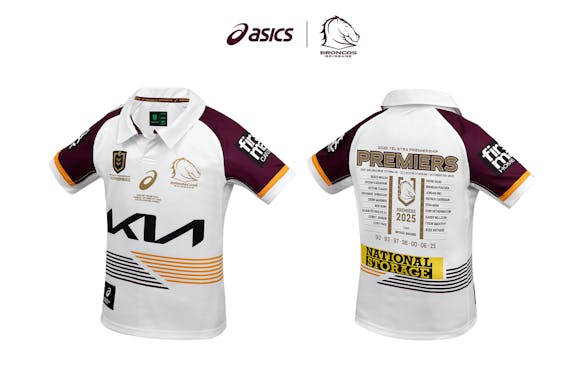 Hero image for ASICS Australia | BRISBANE BRONCOS PREMIERS JERSEY YOUTH