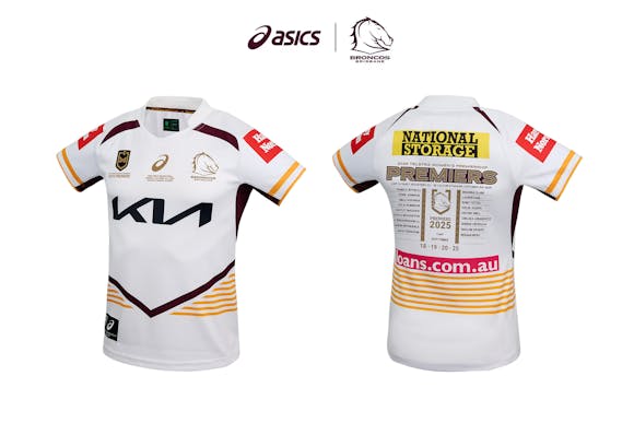 Hero image for ASICS Australia | BRISBANE BRONCOS NRLW PREMIERS JERSEY MENS