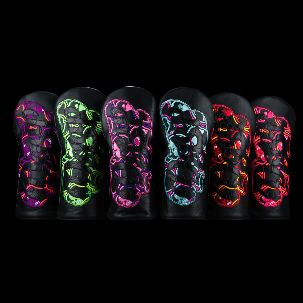 Image of Real Deal Gator Name Drop Script Skull Driver Cover