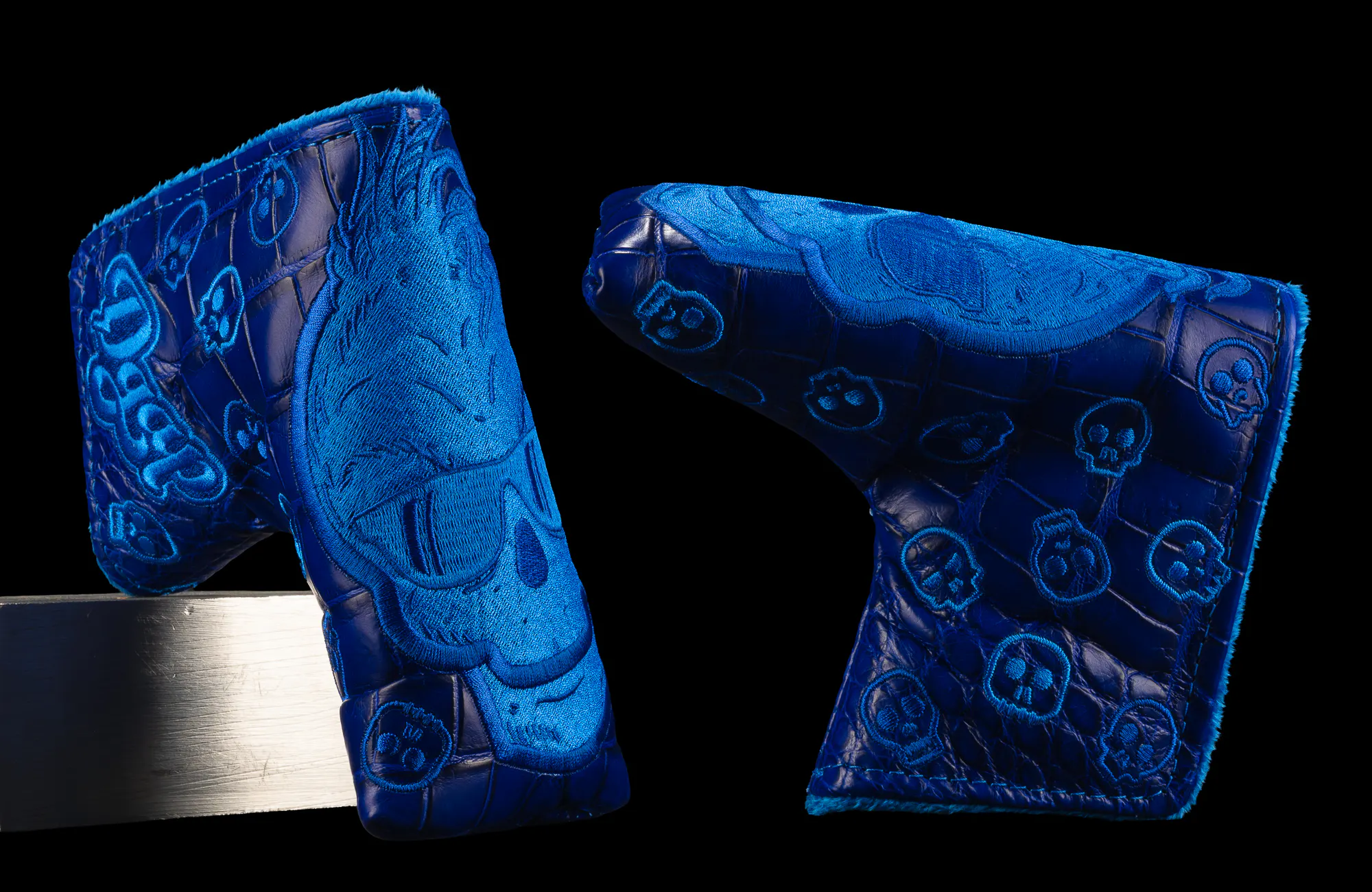 Image of Real Deal Mean One Skull Blue Blade Cover