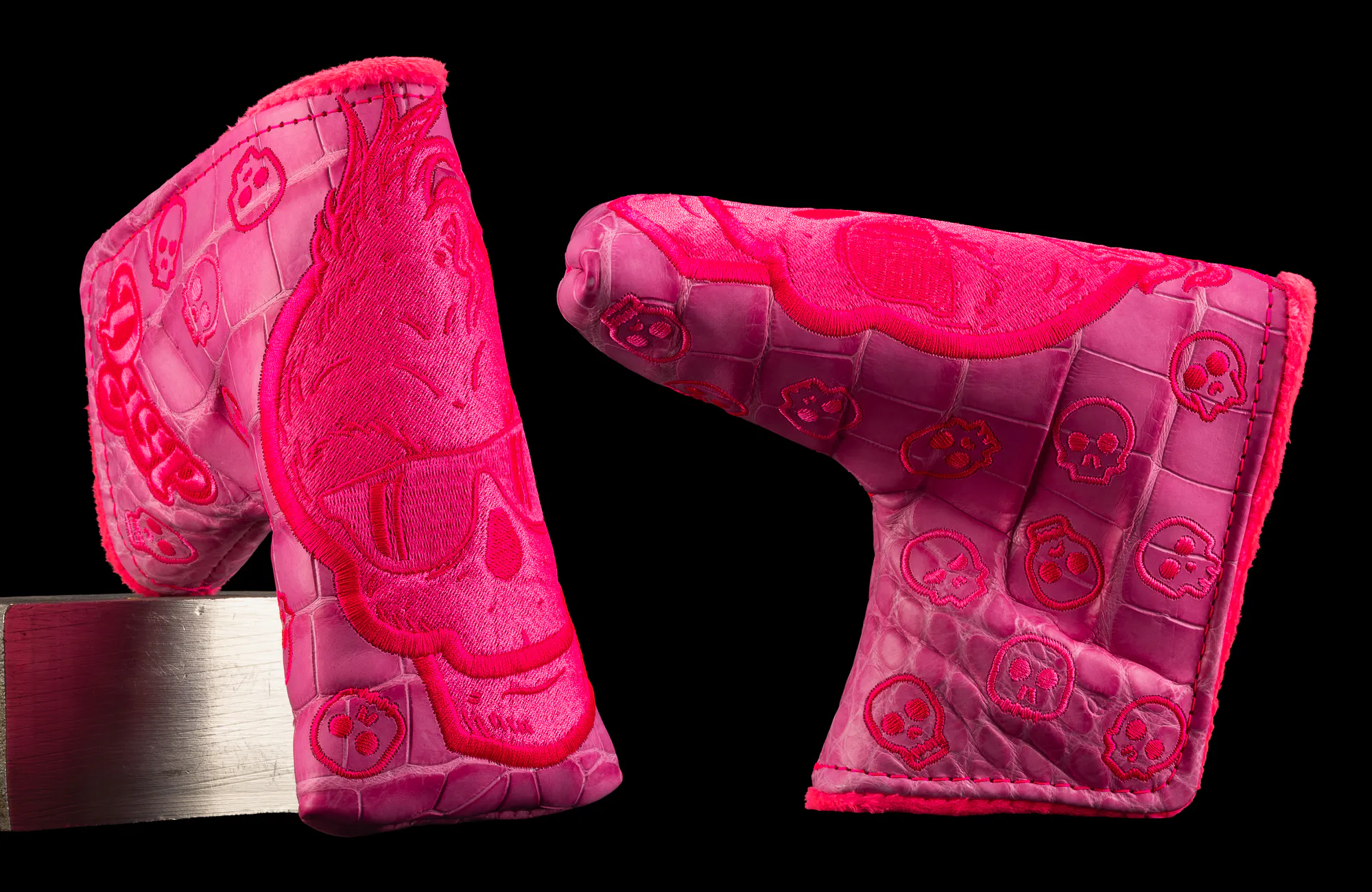 Image of Real Deal Mean One Skull Pink Blade Cover