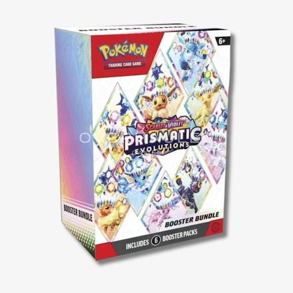 Hero image for Pokemon TCG - Scarlet & Violet - Prismatic Evolutions Booster Bundle
