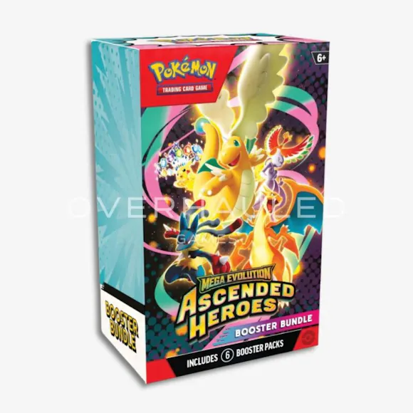 Hero image for Pokemon TCG - Mega Evolution ME2.5 - Ascended Heroes Booster Bundle
