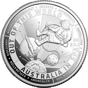 Image of 2024 $1 Out Of This World - Deep Space 'C' Mintmark Silver Proof Coin