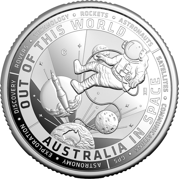 Hero image for 2024 $1 Out Of This World - Deep Space 'C' Mintmark Silver Proof Coin