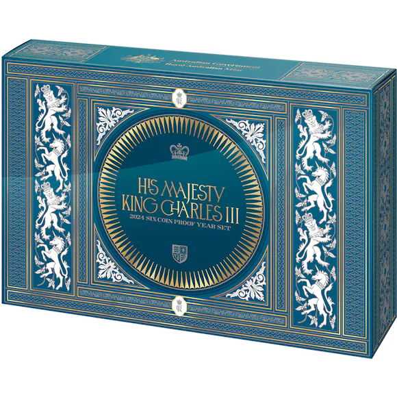 Hero image for 2024 HM King Charles III Effigy Proof Six Coin Year Set