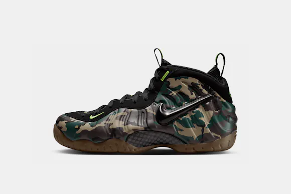 Hero image for Air Foamposite Pro Premium 'Green Camo'