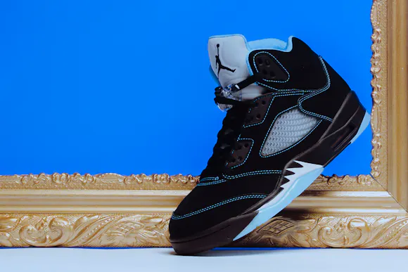 Hero image for Air Jordan 5 Retro 'Black Carolina'