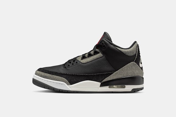 Hero image for Levi's x Air Jordan 3 Retro 'Black'