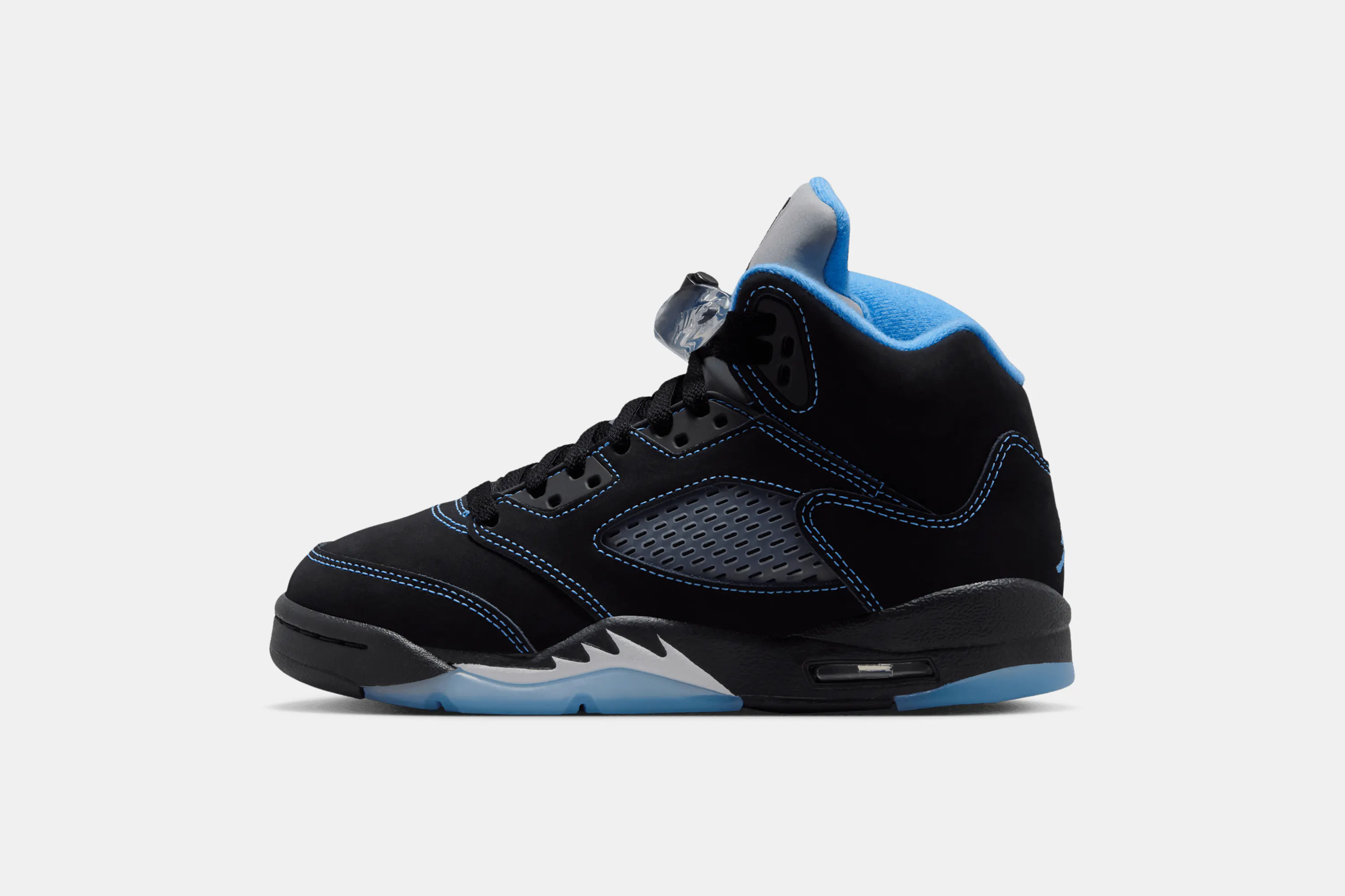 Hero image for Air Jordan 5 Retro 'Black Carolina' (GS)
