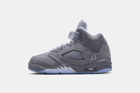 Hero image for Air Jordan 5 Retro 'Wolf Grey' (GS)