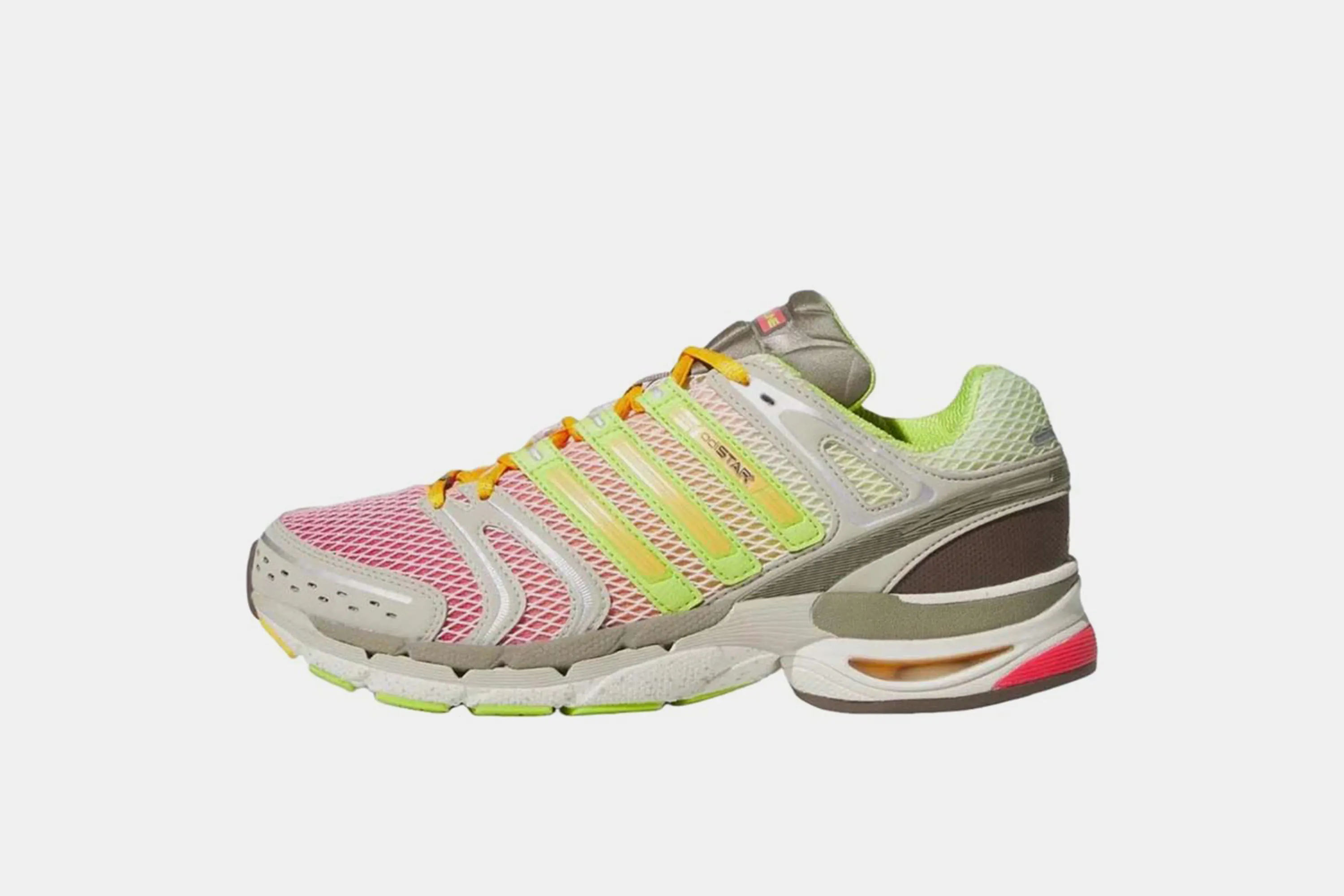 Hero image for Larry June x Adidas Adistar Control 5 'Watermelon Smoothie'