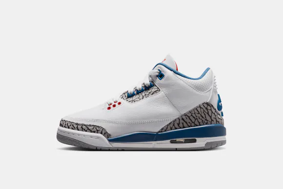 Hero image for Air Jordan 3 Retro 'True Blue' (GS)
