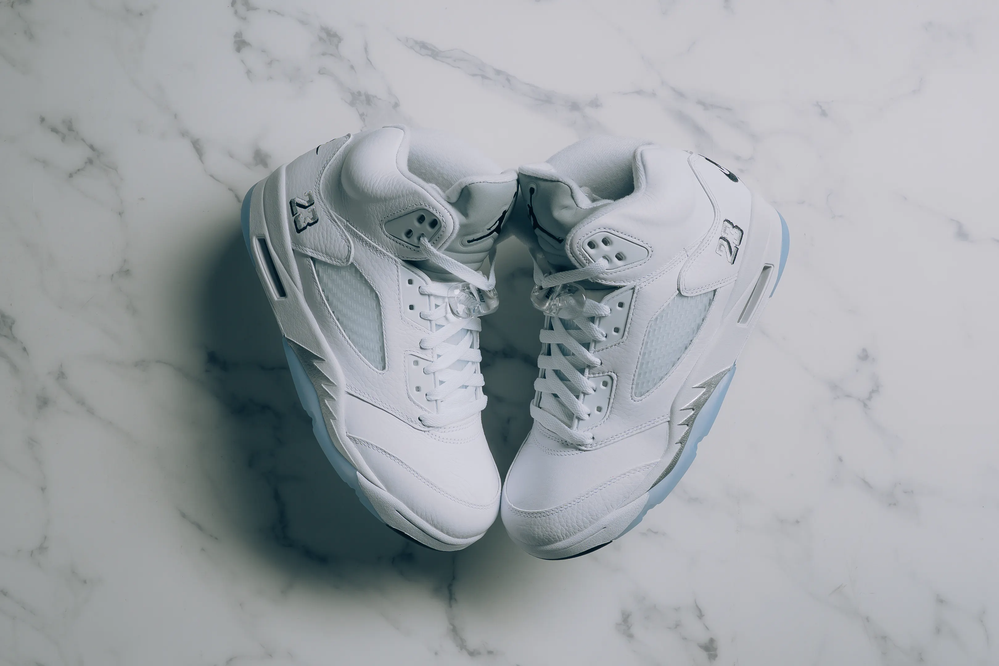 Image of Air Jordan 5 Retro 'White Metallic'