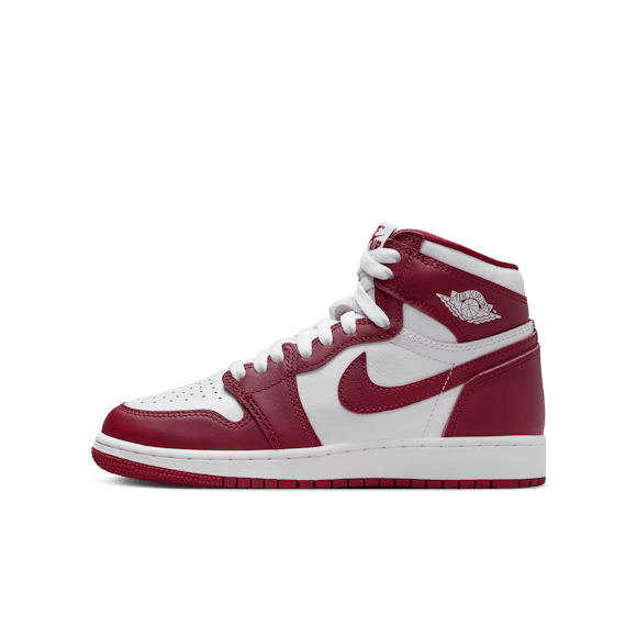 Hero image for Gradeschool Air Jordan 1 Retro High "Artisanal Team Red"