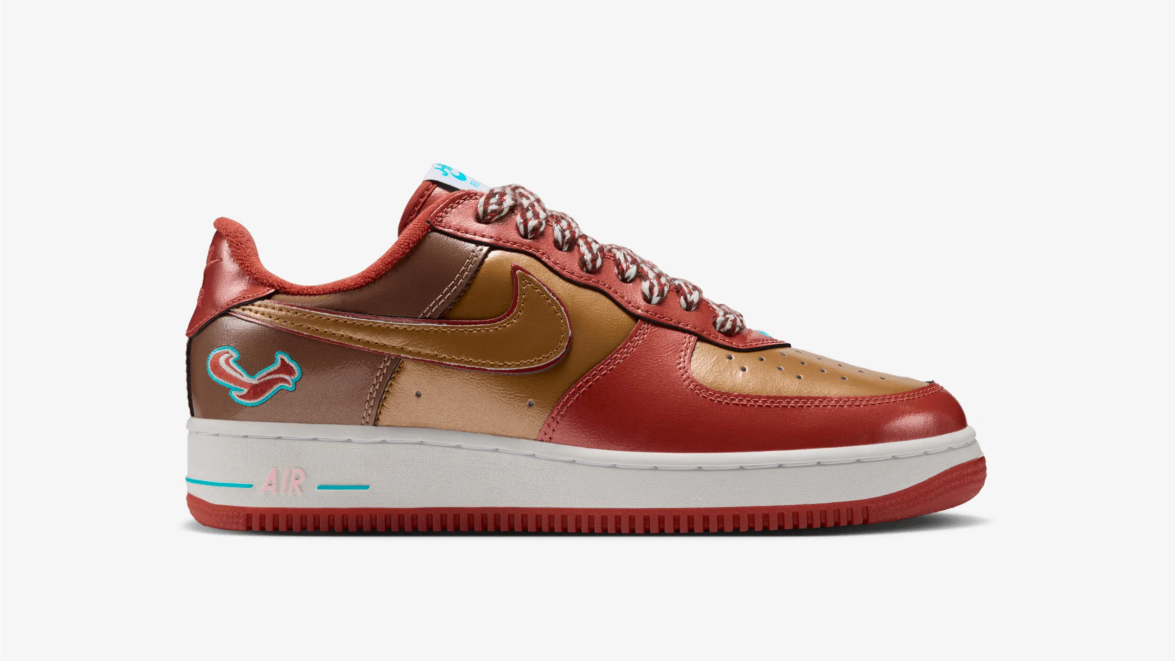 Hero image for Nike Air Force 1 '01 Nigo J-Hope (Burnt Sunrise/Metallic Gold)