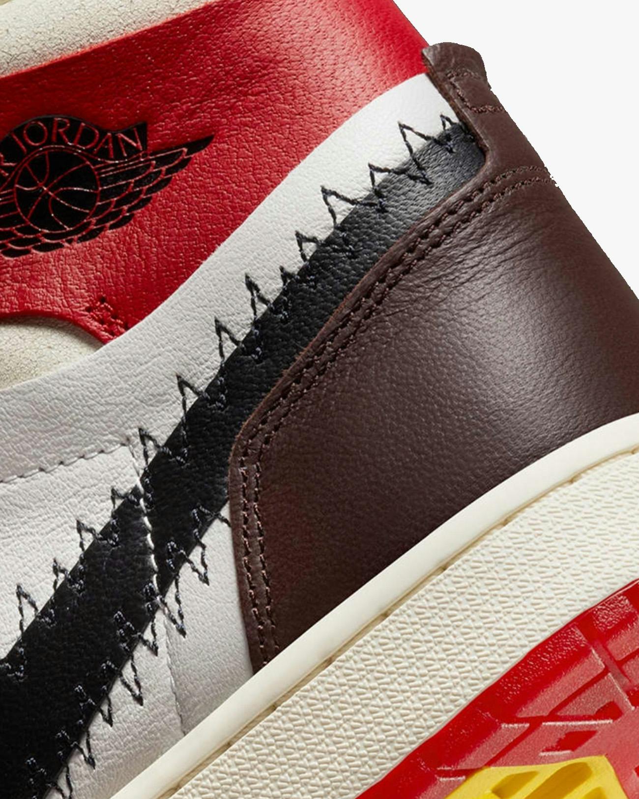 Women's Teyana Taylor x Air Jordan 1 Zoom CMFT 2 (Gym Red | Black)