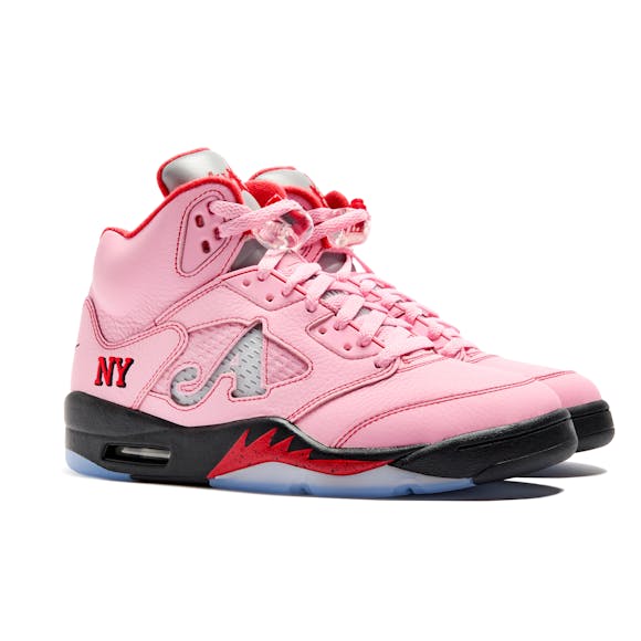 Hero image for AWAKE "Bubblegum Pink" Jordan 5s (DELIVERY)