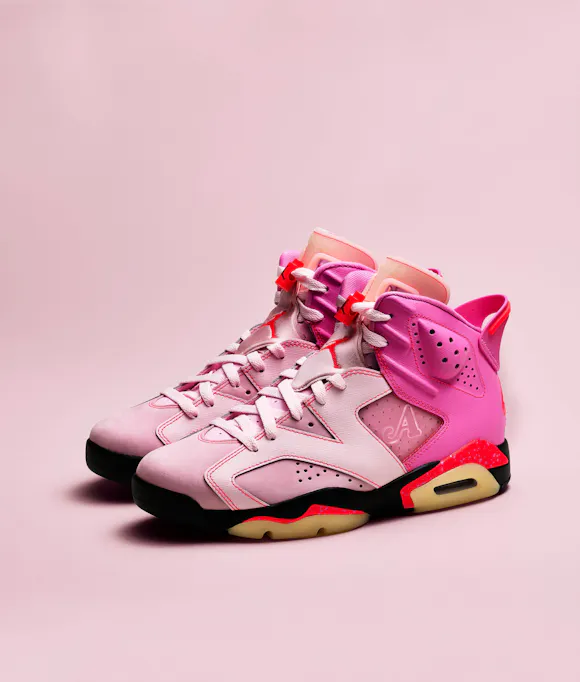 Hero image for AWAKE NY "Bubblegum" Jordan 6s (DELIVERY)