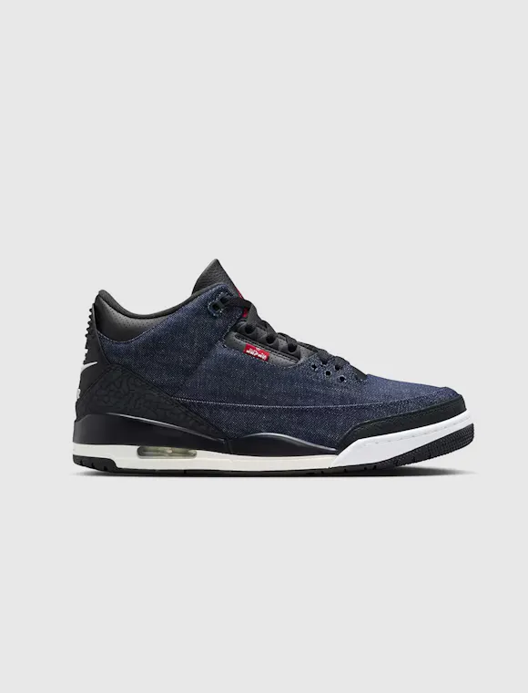 Hero image for AIR JORDAN 3 X LEVI'S "INDIGO AND GYM RED"