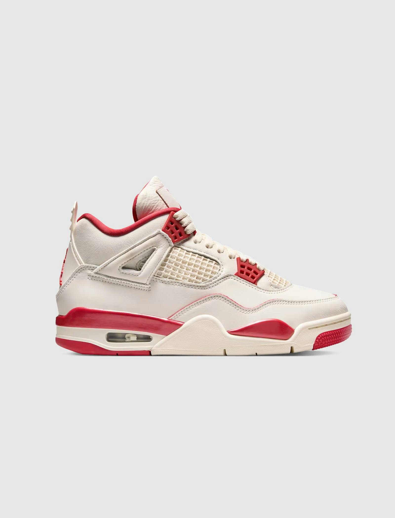 Hero image for WOMEN'S AIR JORDAN 4 RETRO "PALE IVORY/ SIERRA RED"