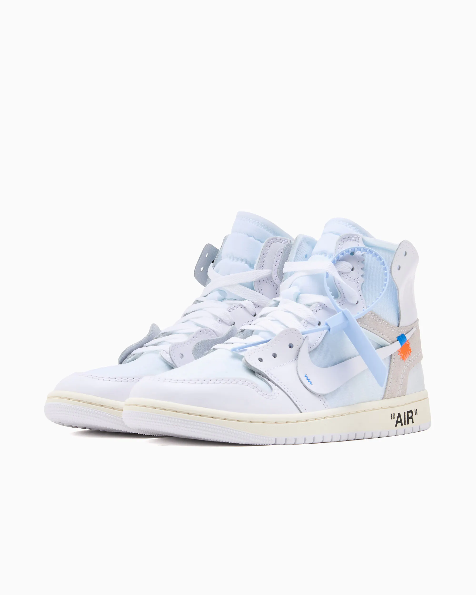 Hero image for Air Jordan x Virgil Abloh Archive 1 Retro High "Alaska" para Madrid y Barcelona